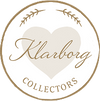 Klarborg Collectors logo med et hjerte og grene